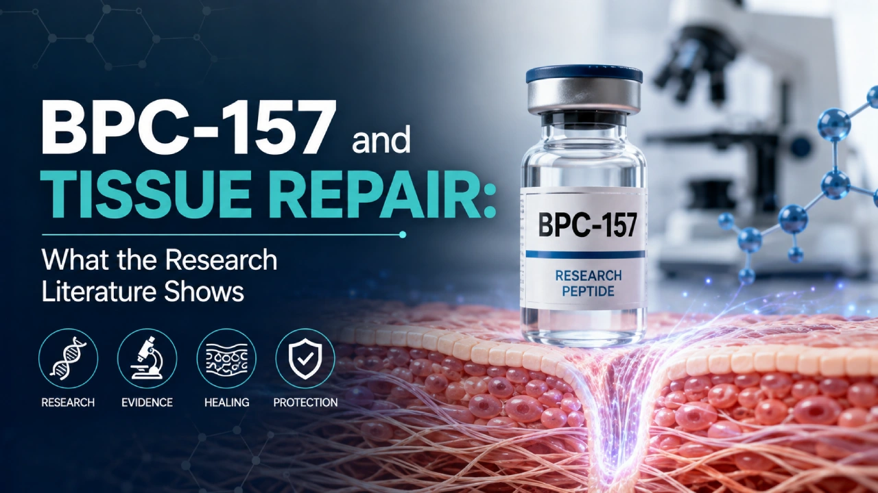 BPC-157 and Tissue Repair: What the Research Literature Shows